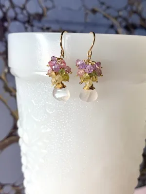 #090 Moonstone Pastel rainbow