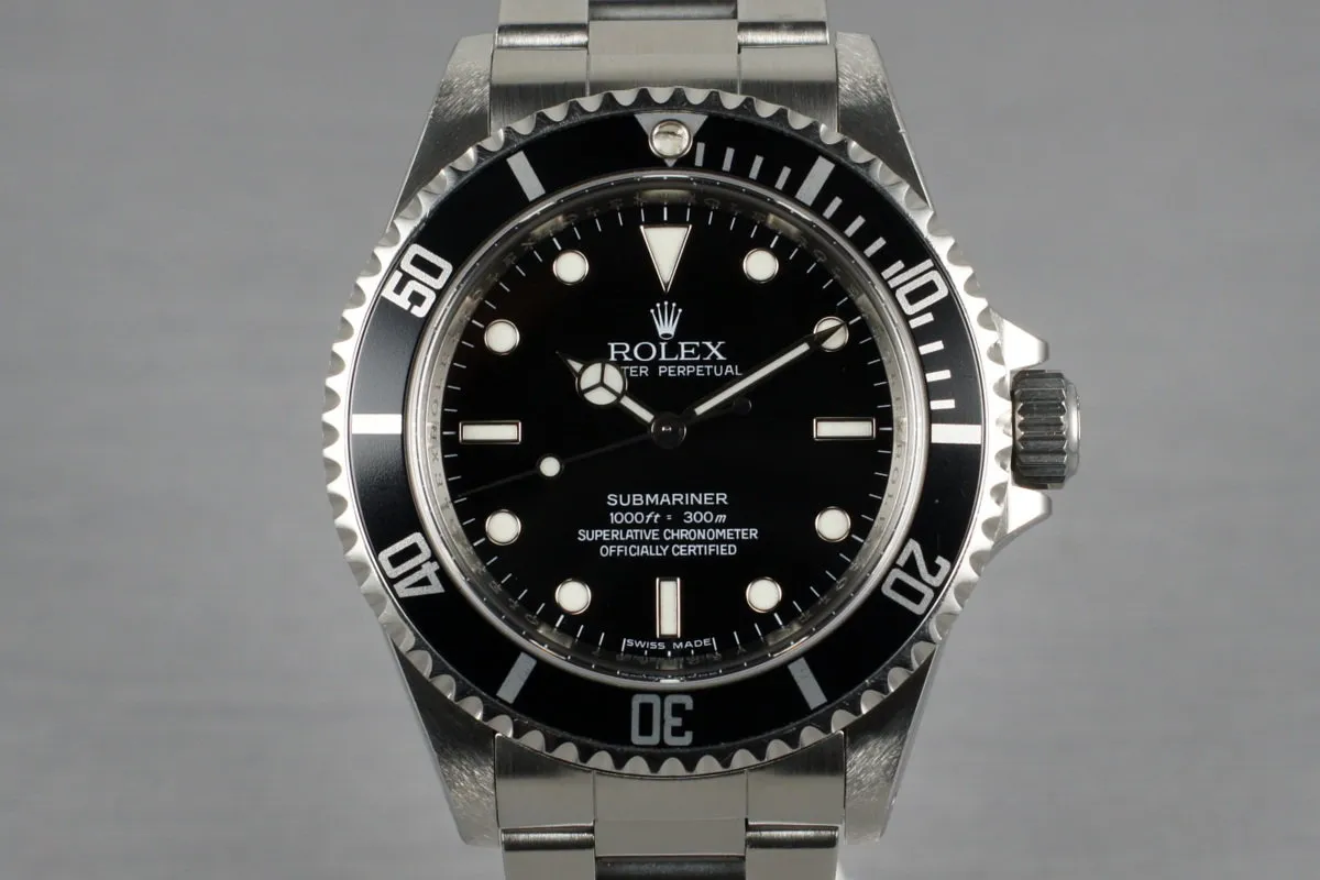 2009 Rolex Submariner 14060