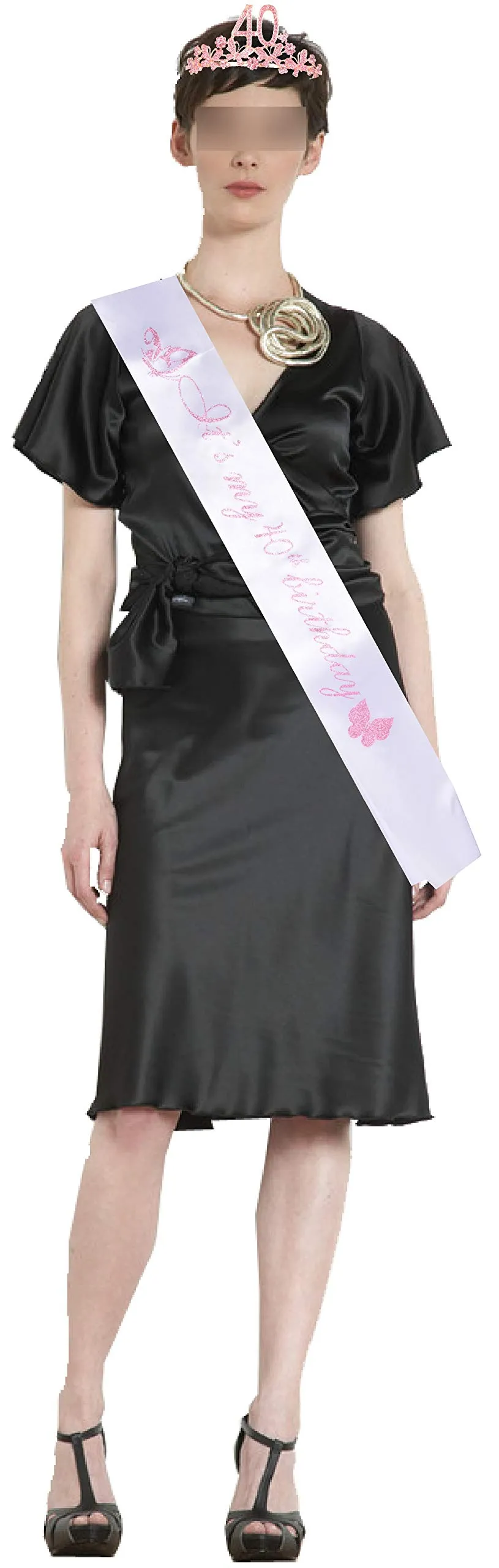 40th Birthday Decorations,40th Birthday Decorations for Women,40th Birthday Sash,40th