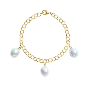 AELIA BAROQUE PEARL BRACELET