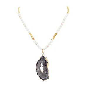 Agate Collection - Smoky Necklace
