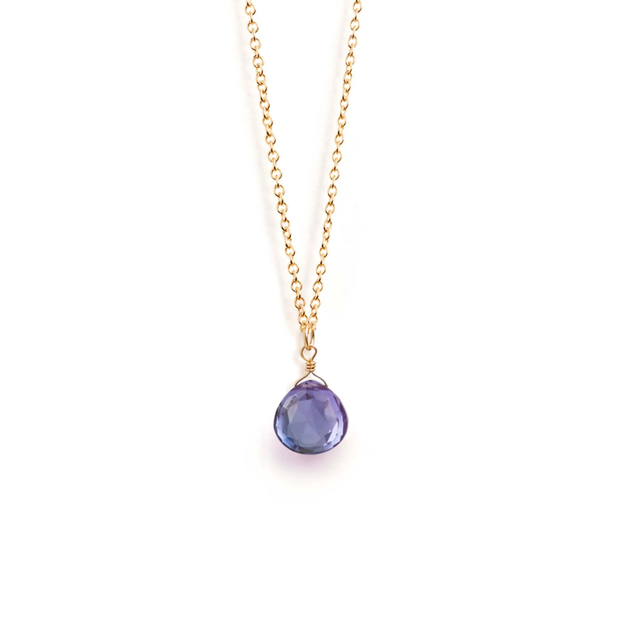 Alexandrite Quartz Pendant Necklace