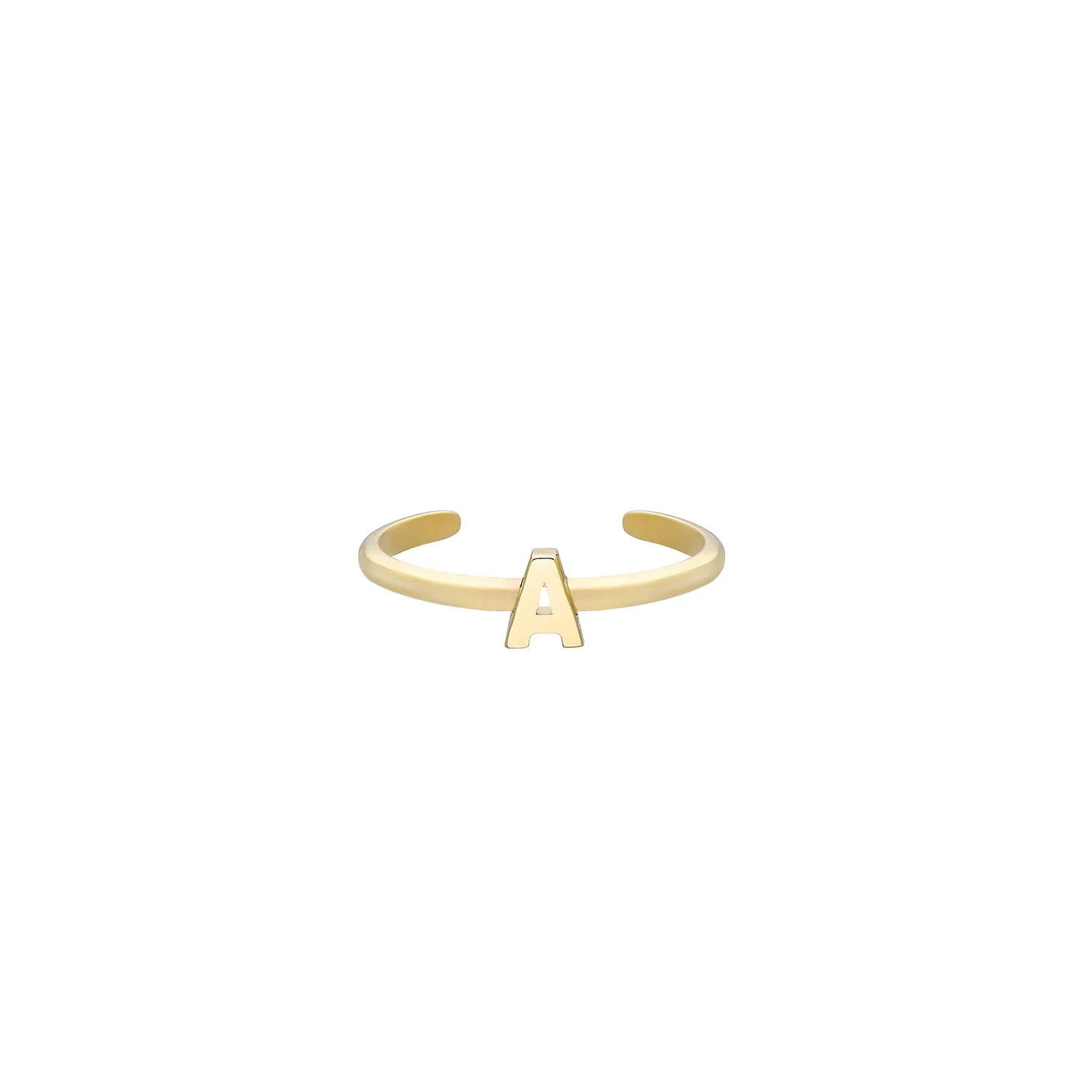 Alphabet Toe Ring (A-Z) ( 2 Colors )