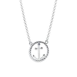 Anchor Rope Necklace