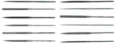 Apex Tool Group 6-1/4" BARRETTE NEEDLE FILE RHN-0 CUT, 38003