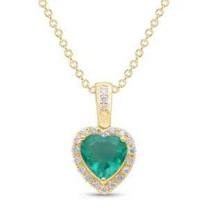 Ardent Heart Necklace - YG