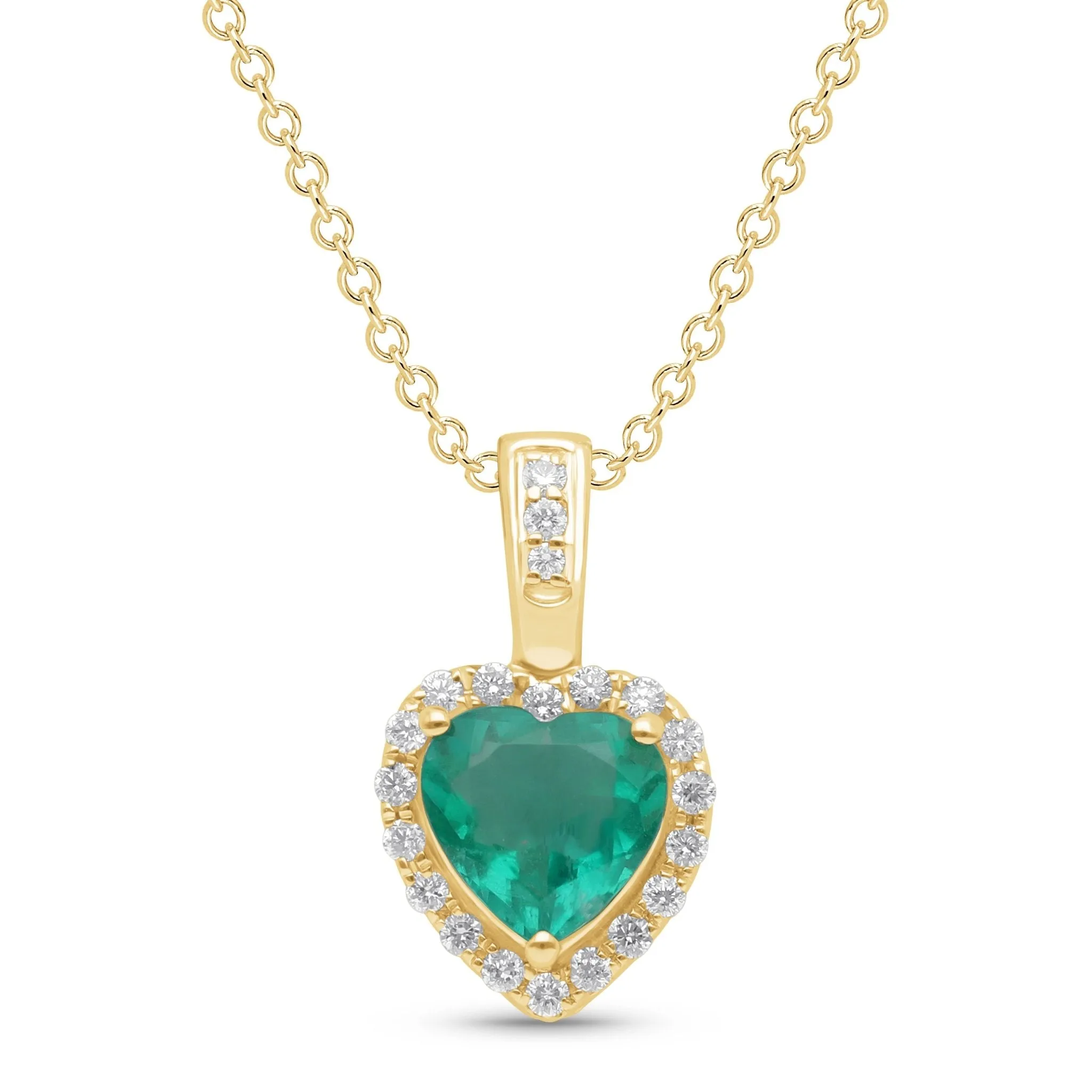 Ardent Heart Necklace - YG