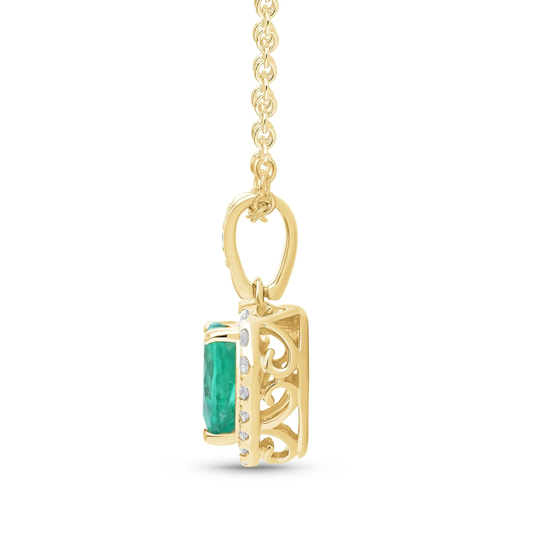 Ardent Heart Necklace - YG