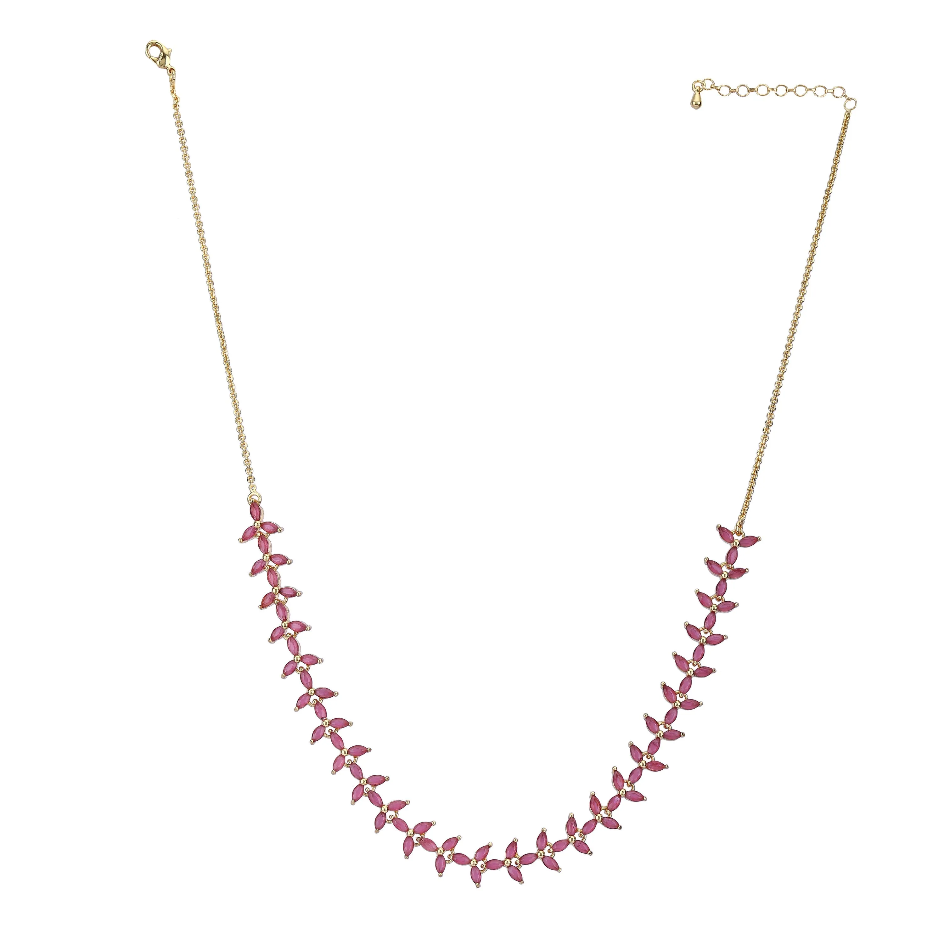 Ashmita Zircon Pendant Set