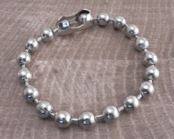 Ball & Link Bracelet 2 pack 8"