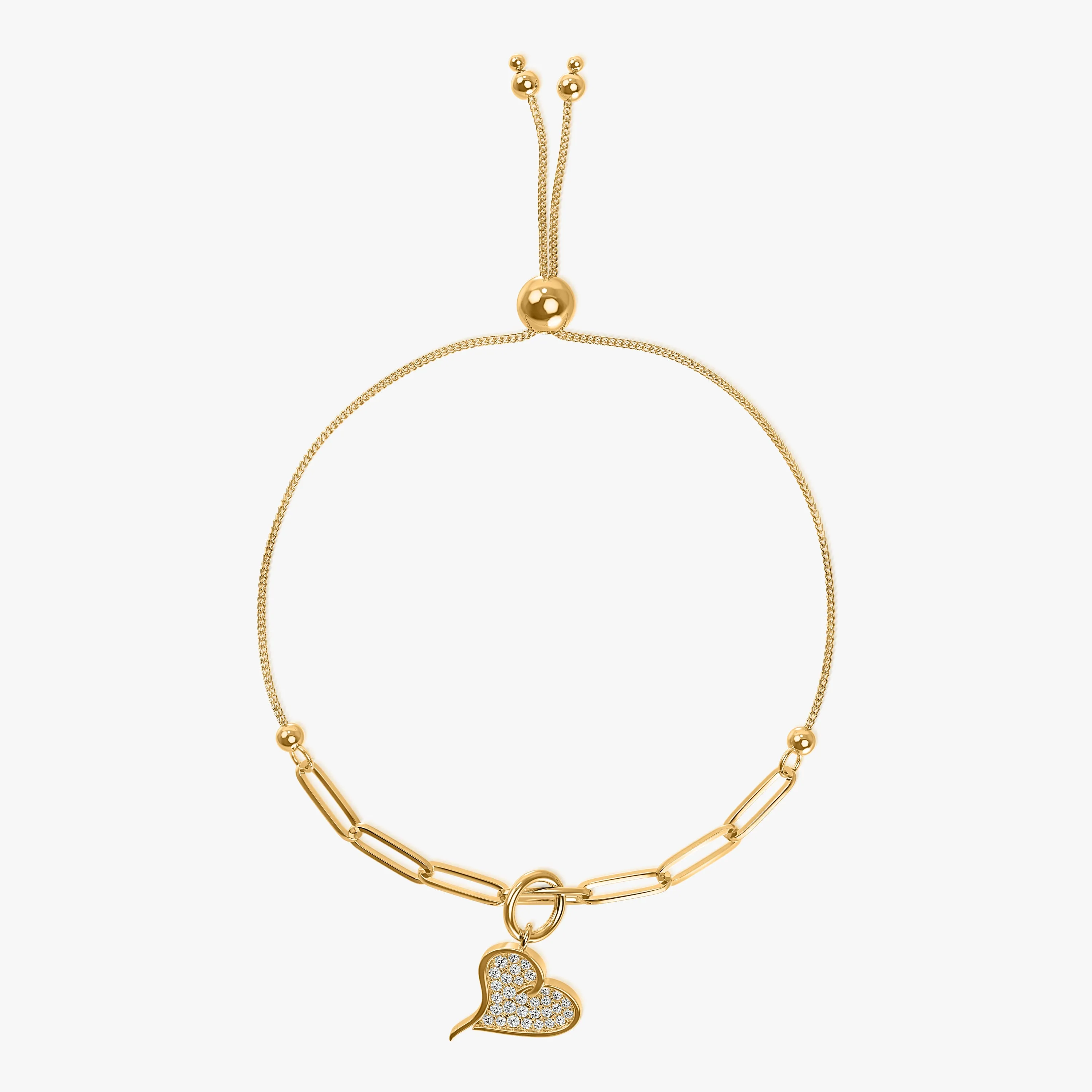 Bolo Paperclip Bracelet