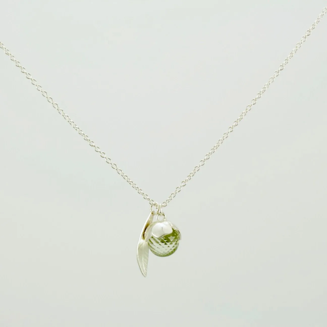 Buttercup & Facetted Stone Necklace floral Jewellery