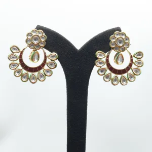 Chandbali Kundan Earring 6559-28