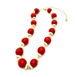 Cherries & Cream Moonglow Amelia Necklace
