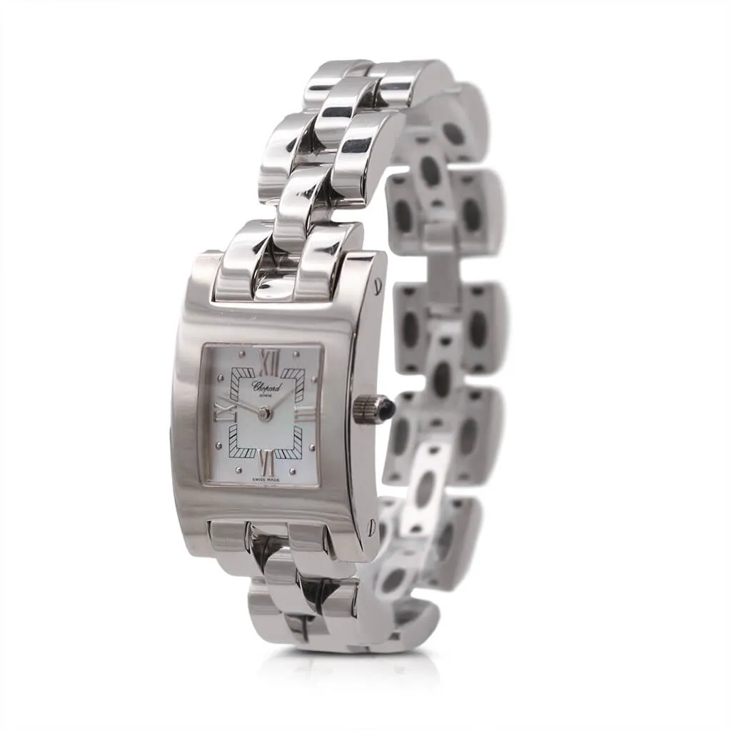 Chopard Your Hour Bracelet Watch Mother Of Pearl Dial - 18ct White Gold