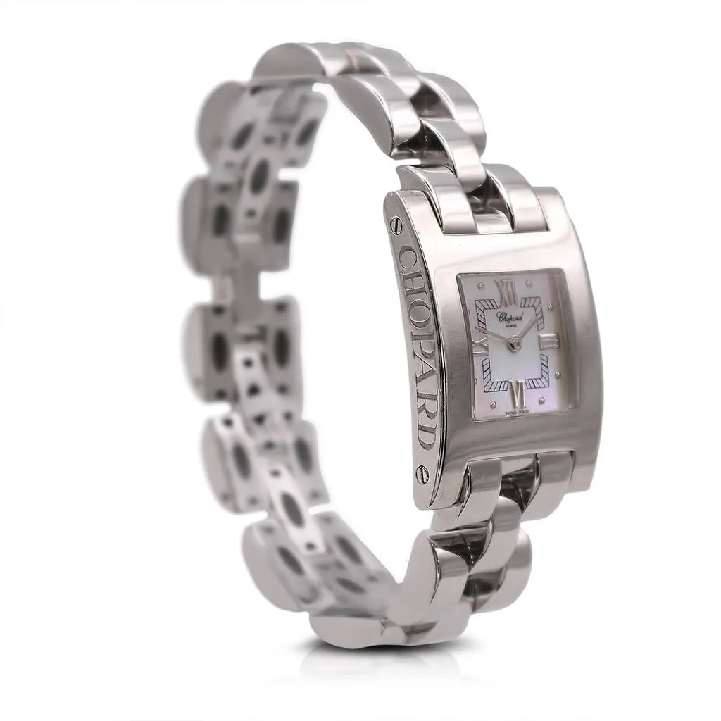 Chopard Your Hour Bracelet Watch Mother Of Pearl Dial - 18ct White Gold