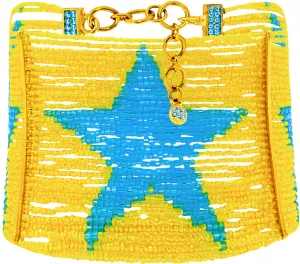 Christian Dior 1997 Maasai Star Beaded Choker Necklace