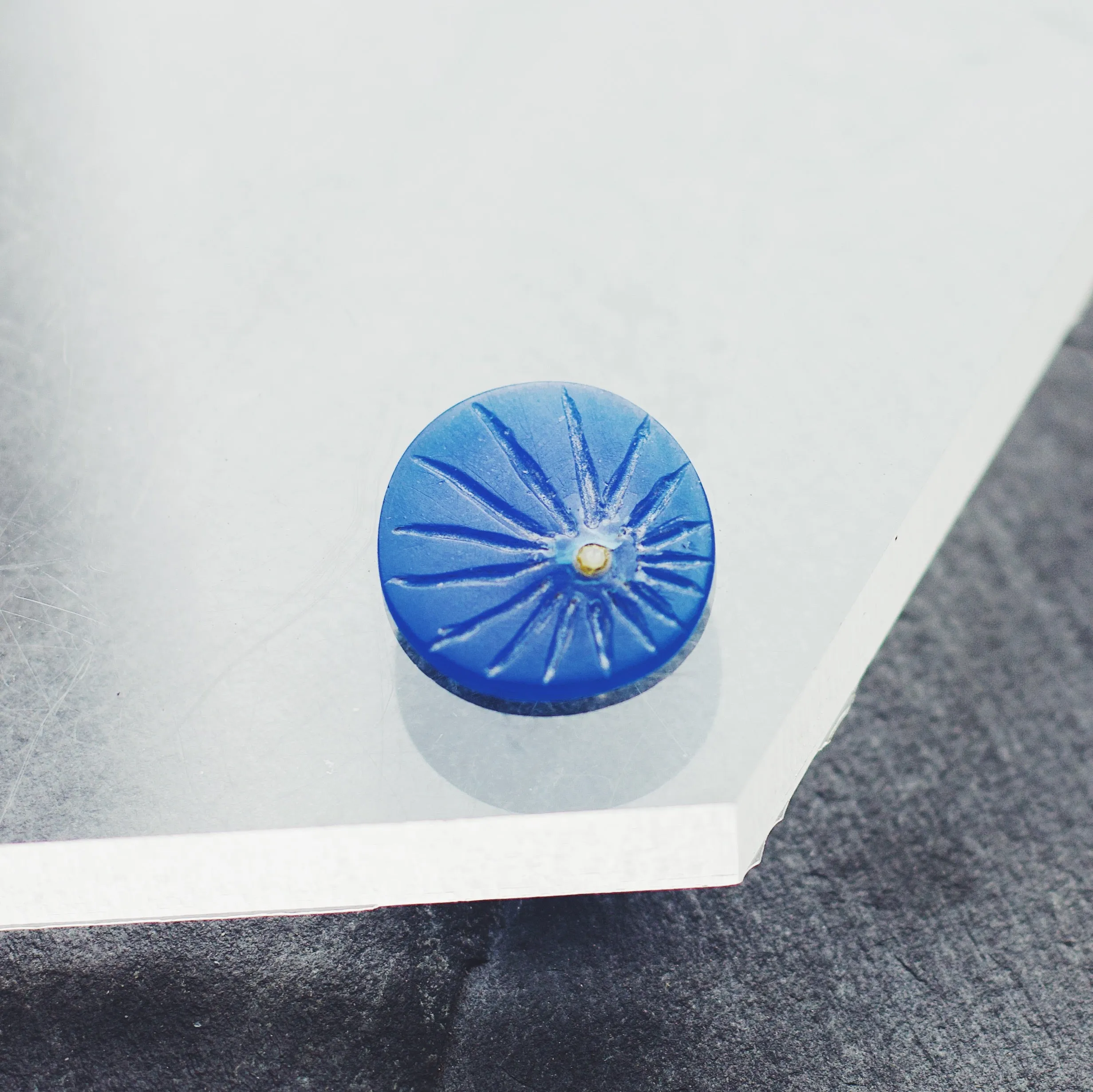 Circle Gemstone Customisable Sterling Silver Pendant