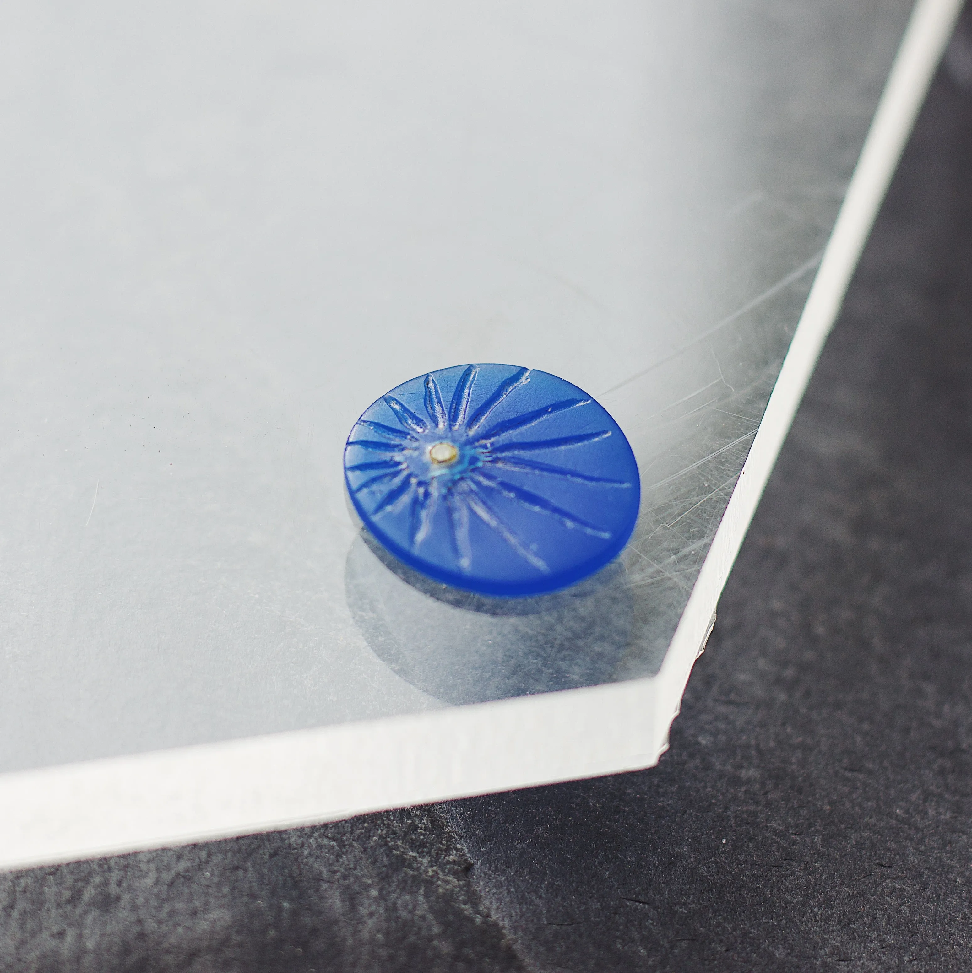 Circle Gemstone Customisable Sterling Silver Pendant