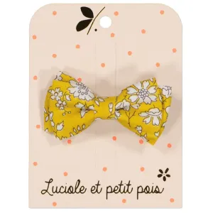 Double knot hair clip - Liberty Capel saffron