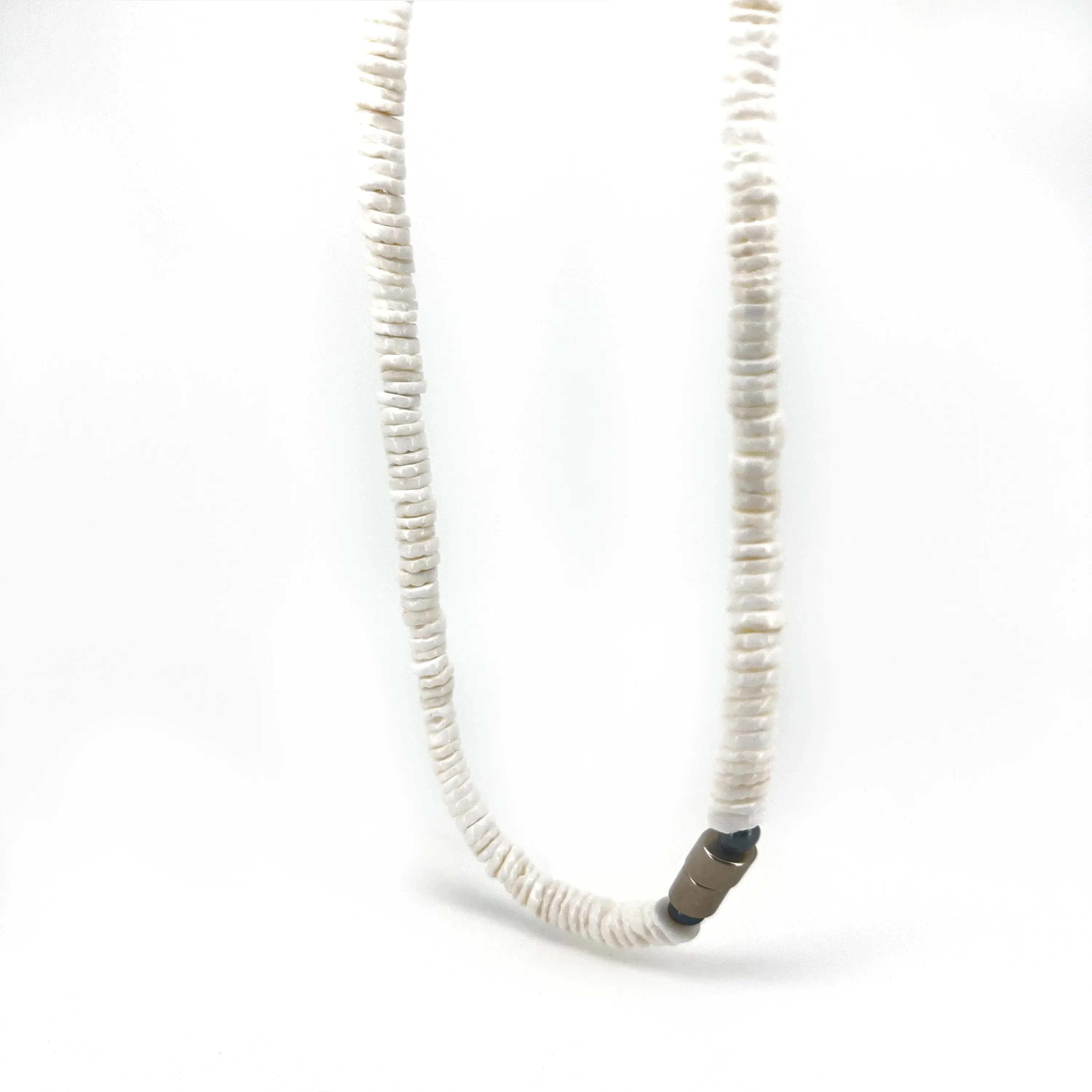 Dude Clamshell Surfer's Necklace