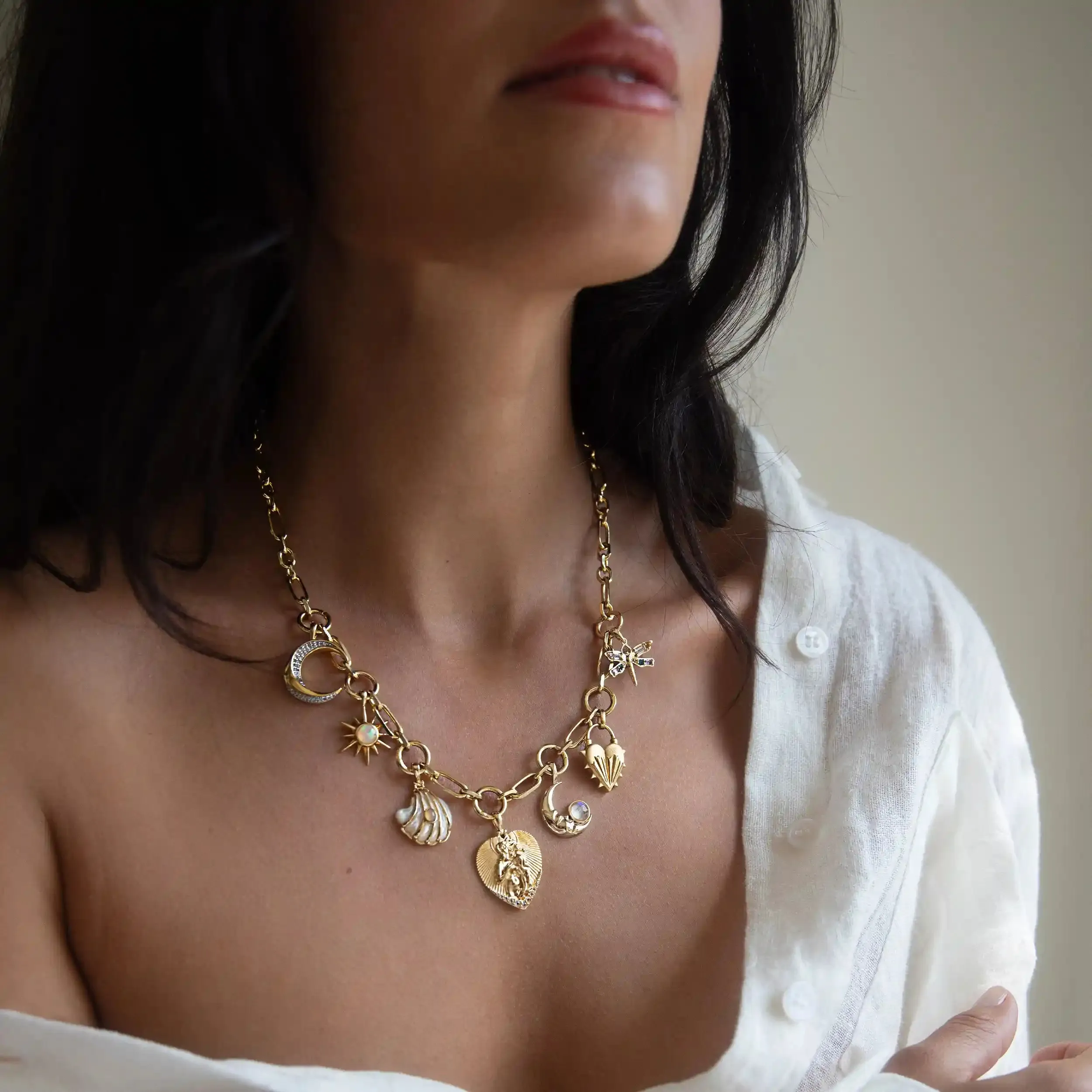 Earth Charm Necklace