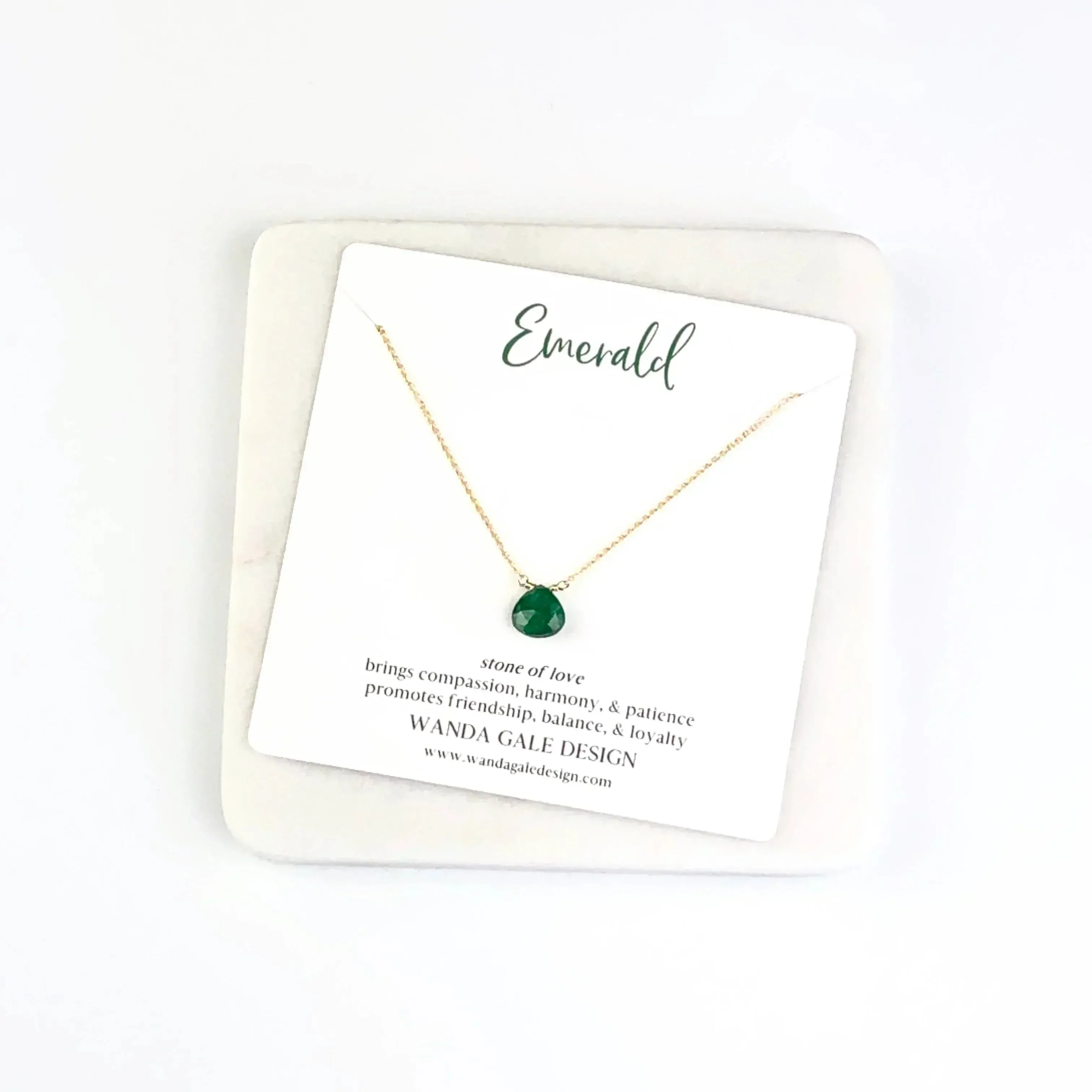 Energy stone necklace - Iolite