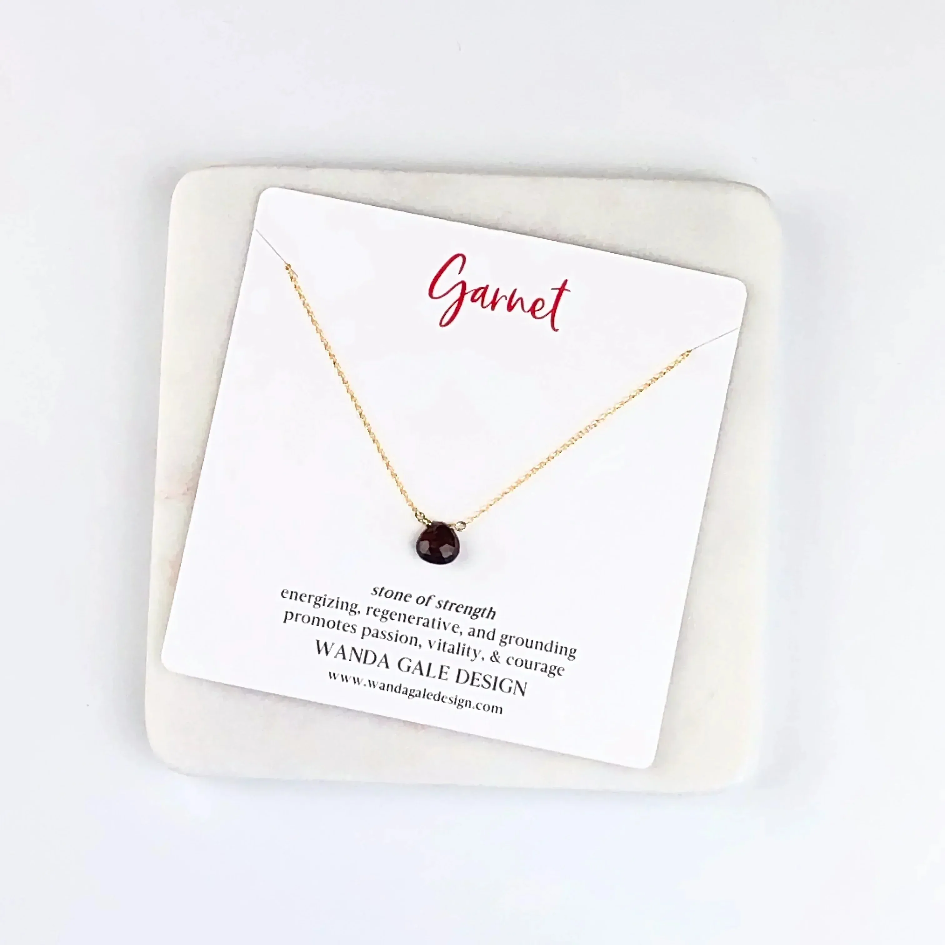 Energy stone necklace - Iolite