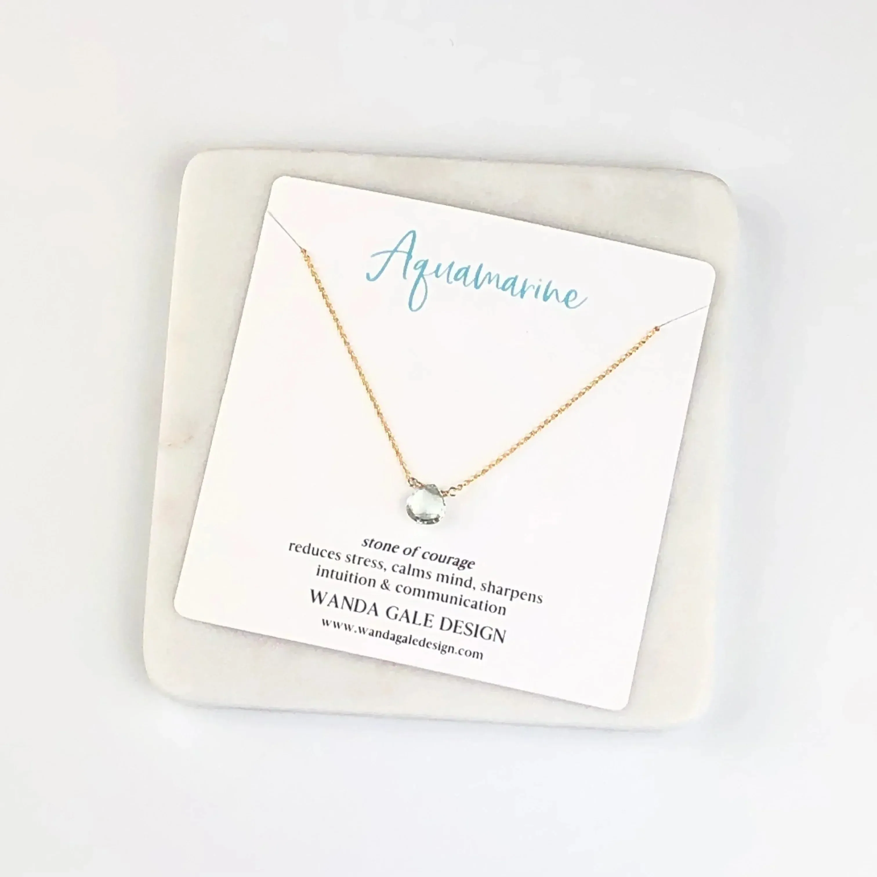 Energy stone necklace - Iolite