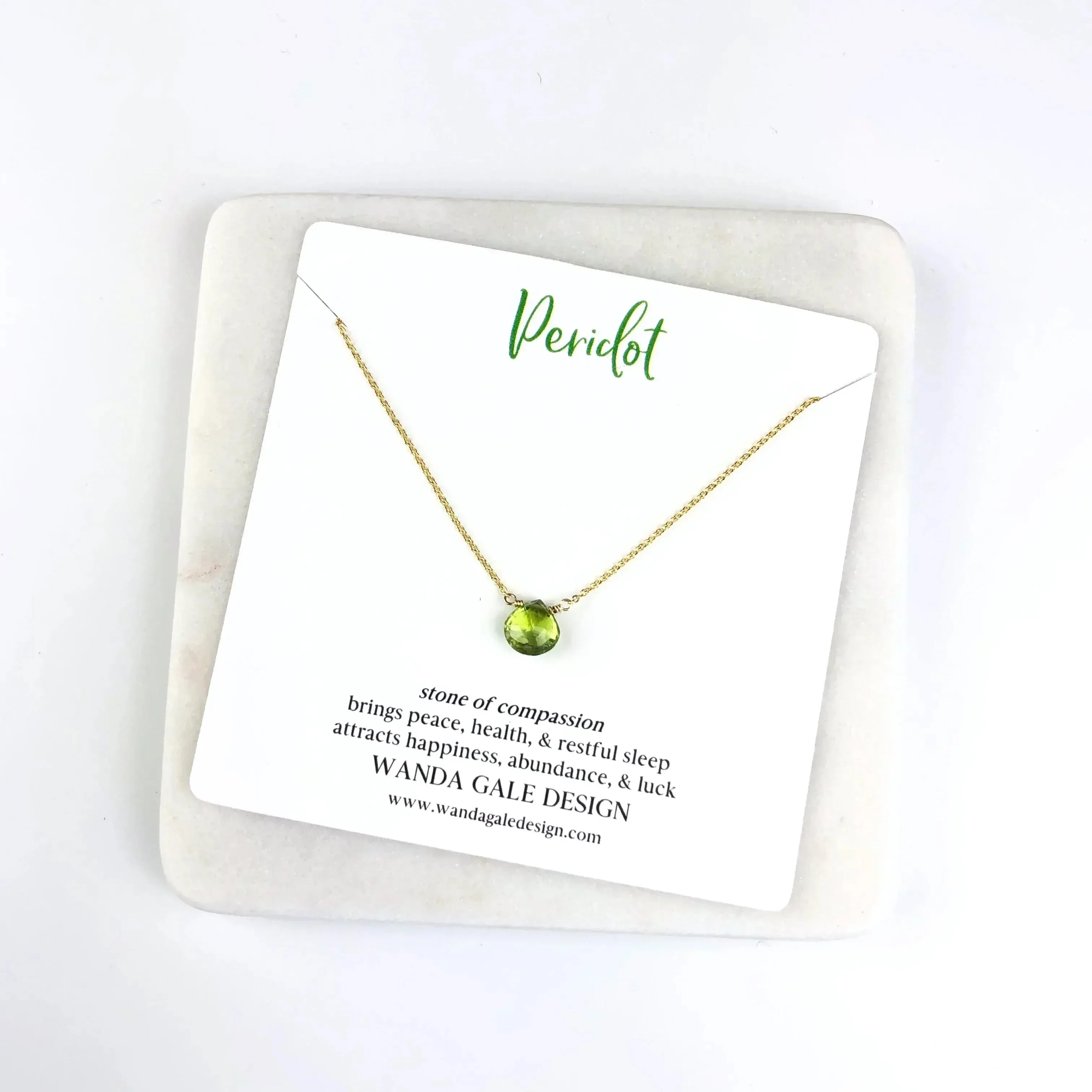 Energy stone necklace - Iolite