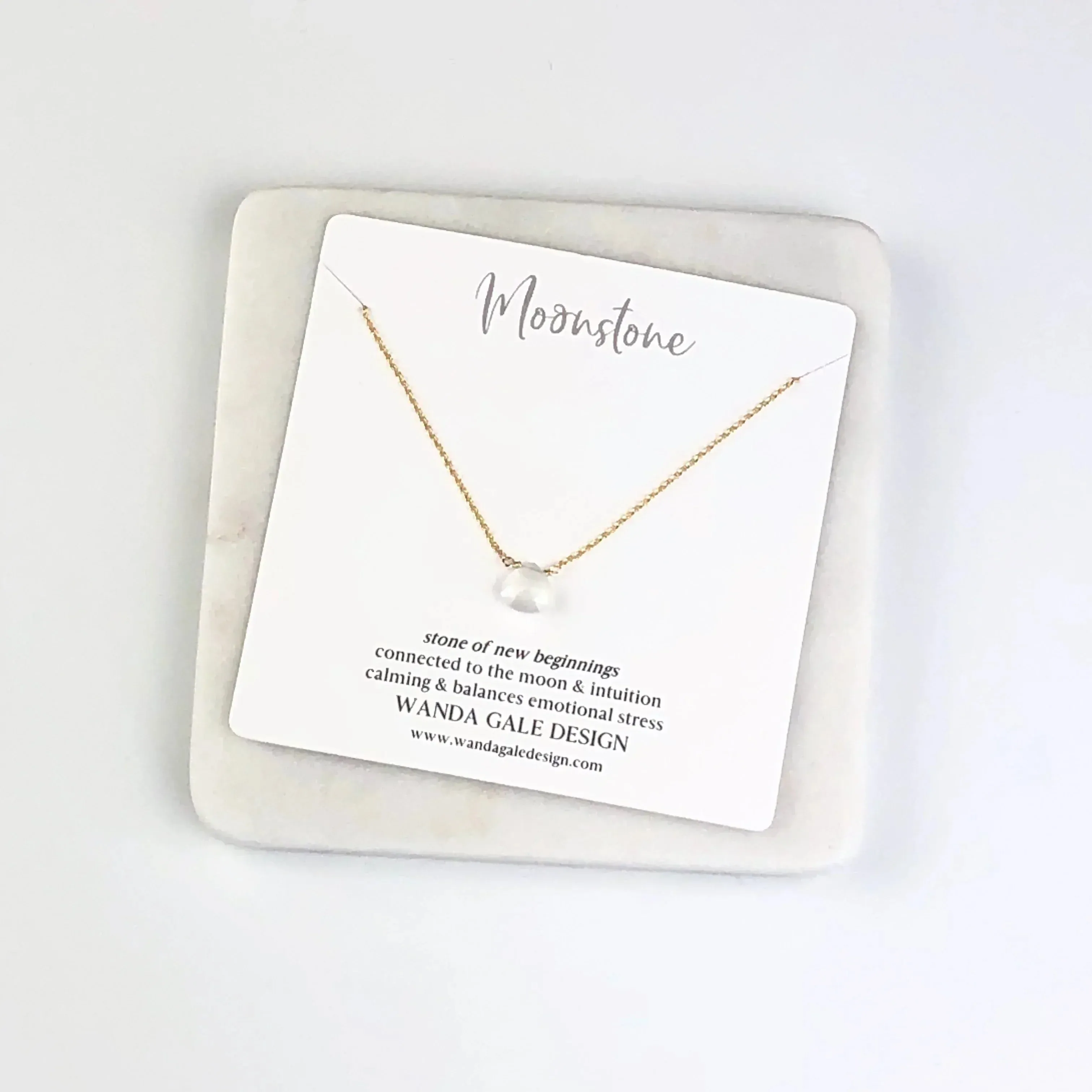 Energy stone necklace - Iolite