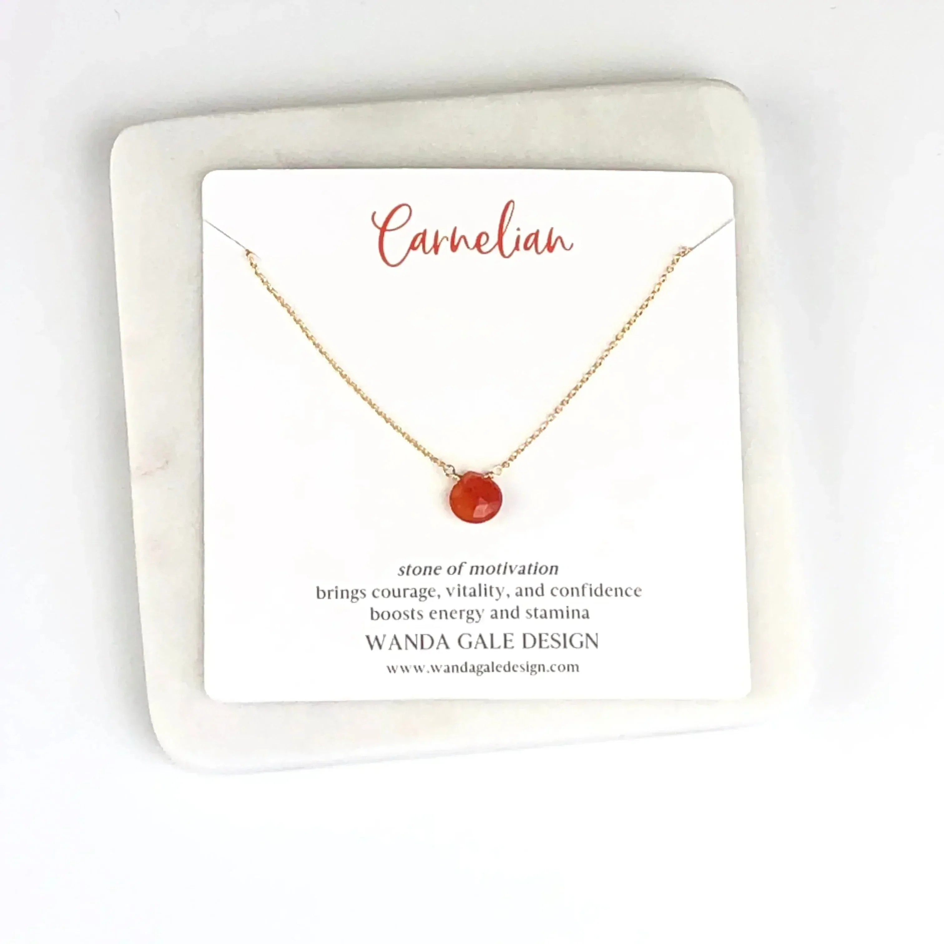 Energy stone necklace - Iolite