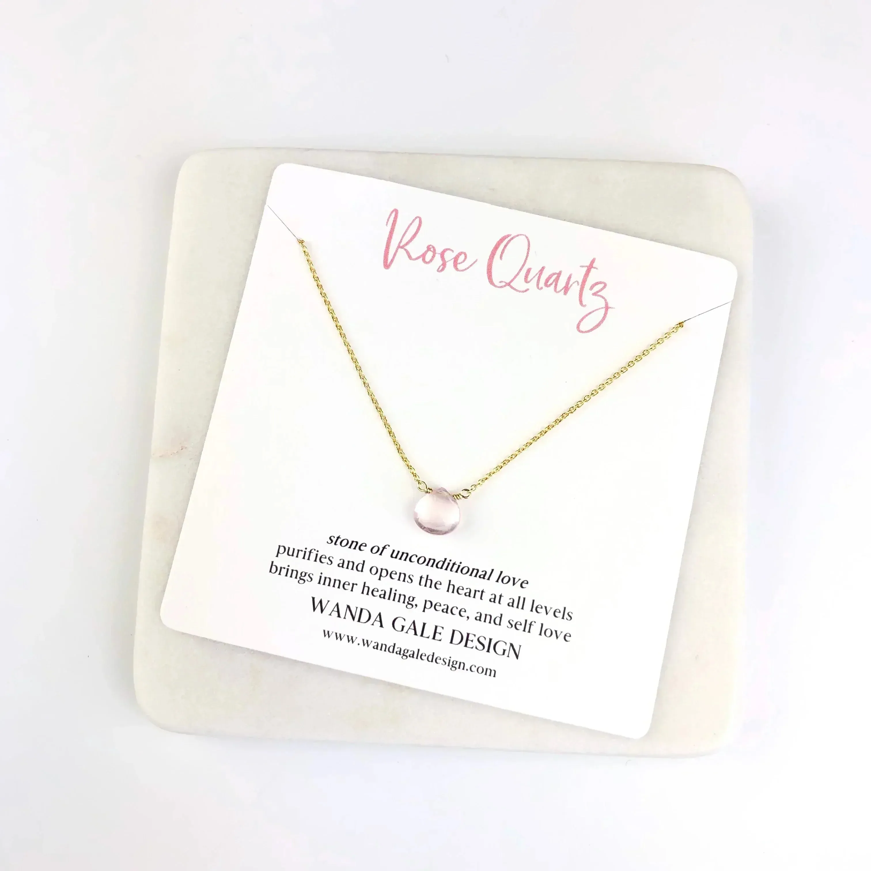 Energy stone necklace - Iolite
