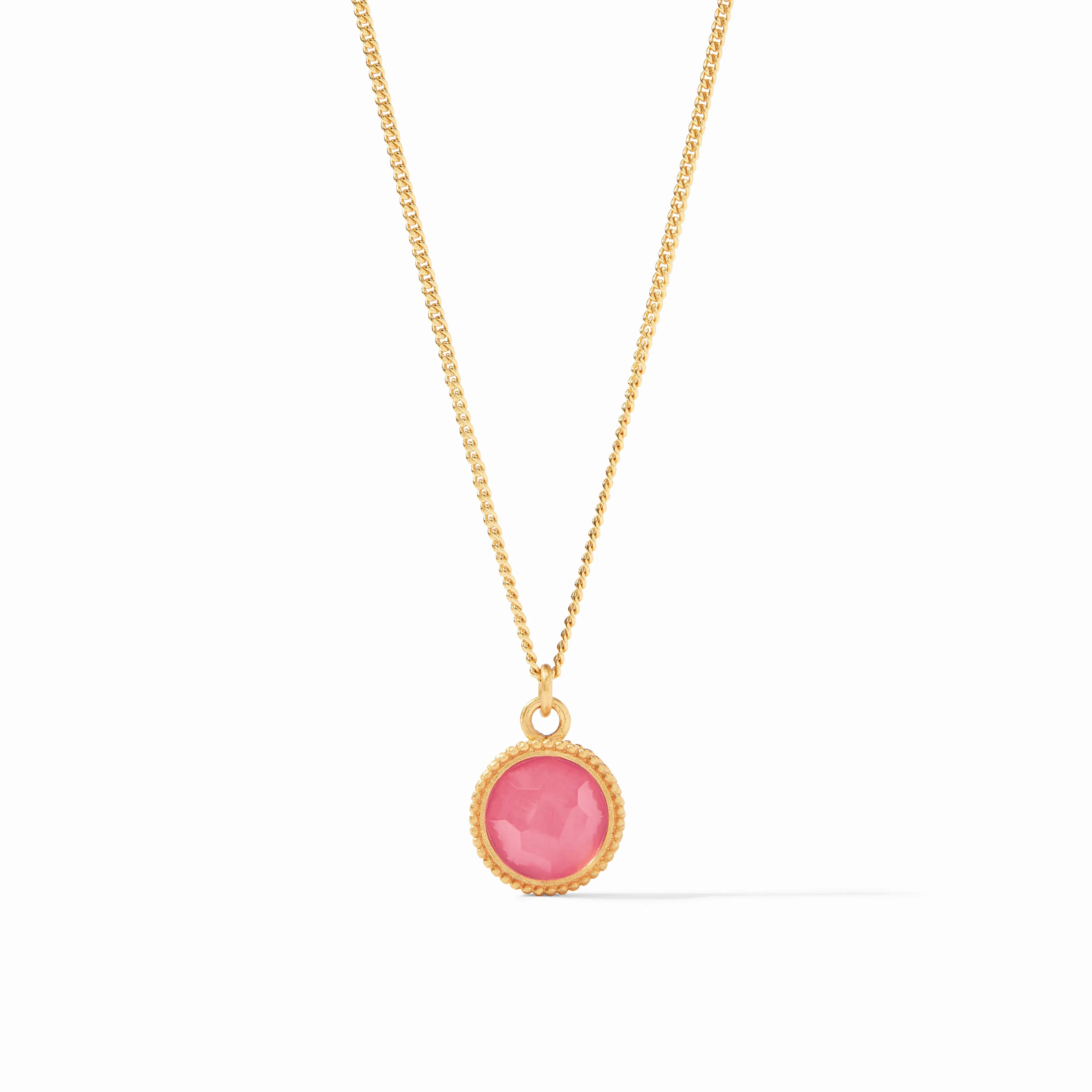 Fleur-de-Lis Solitaire Necklace