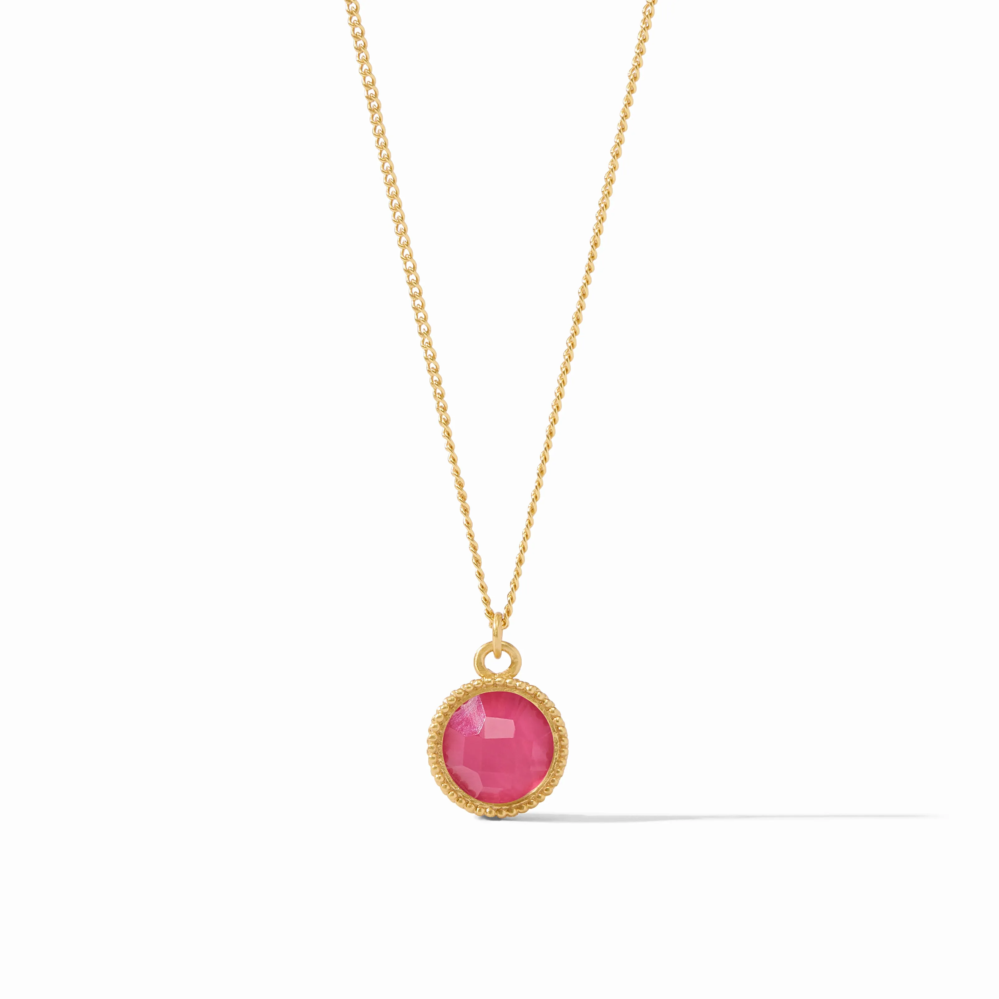 Fleur-de-Lis Solitaire Necklace