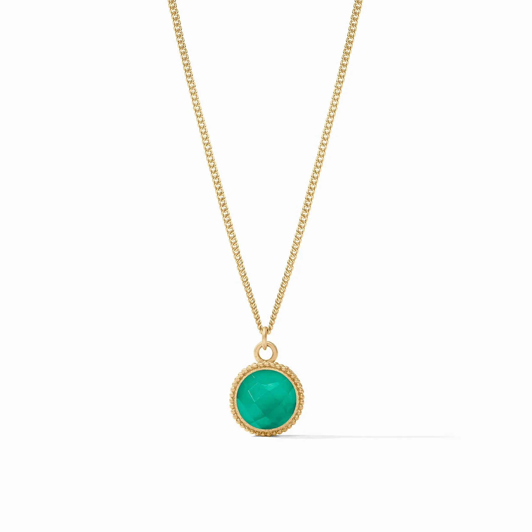 Fleur-de-Lis Solitaire Necklace