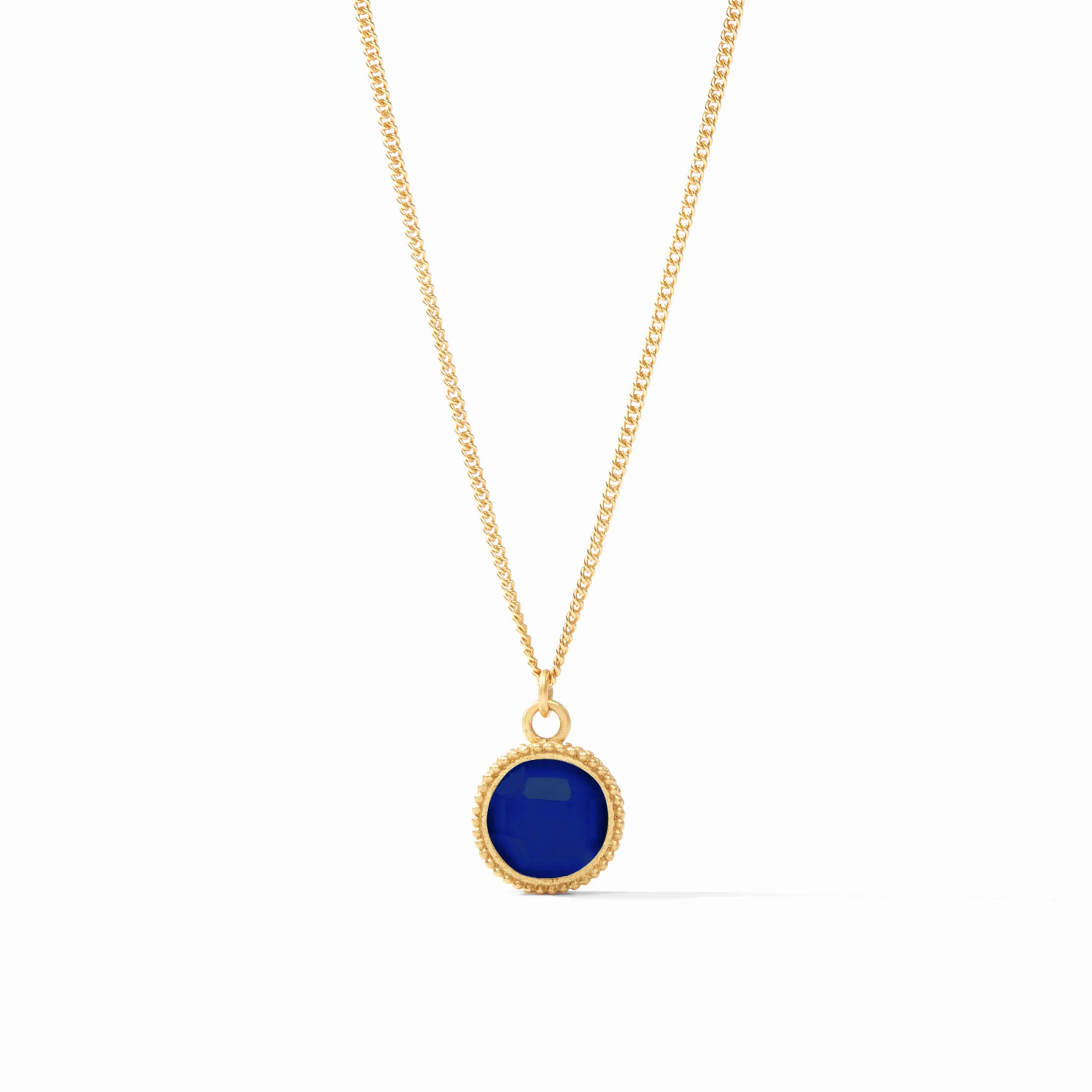 Fleur-de-Lis Solitaire Necklace