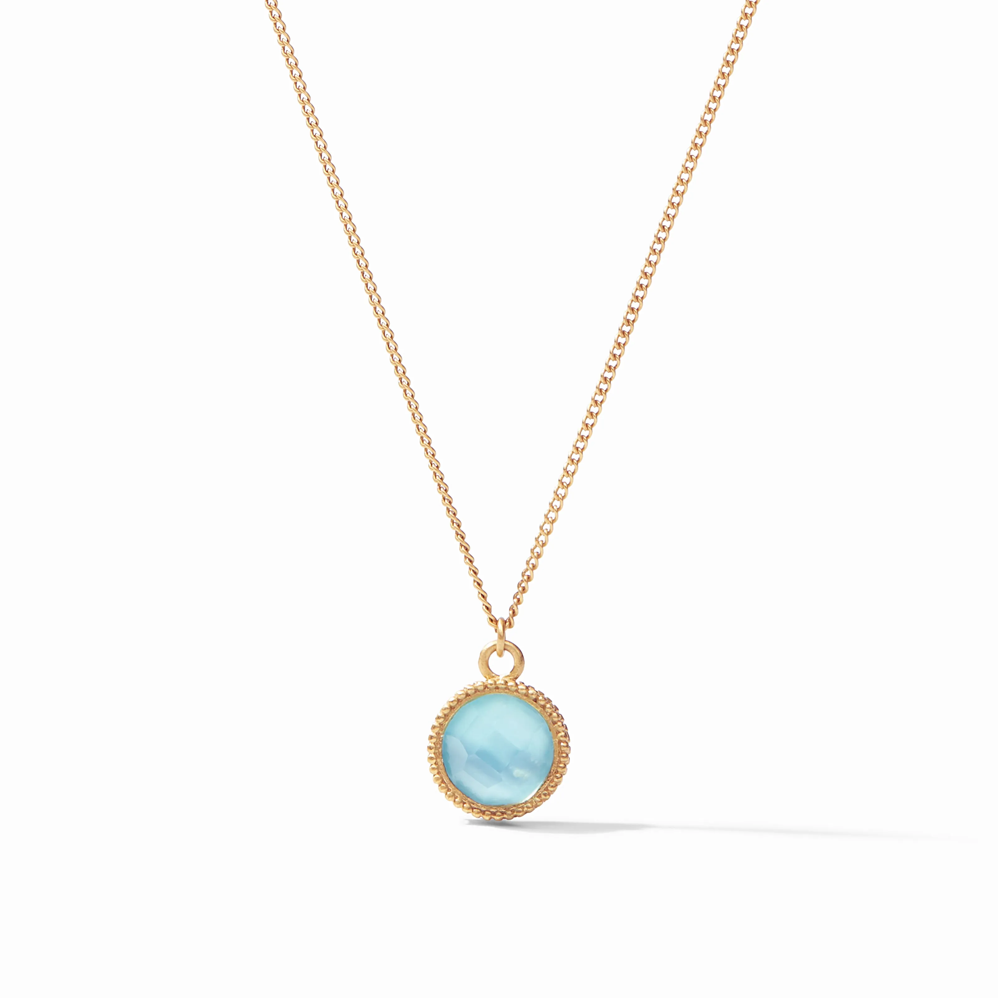 Fleur-de-Lis Solitaire Necklace
