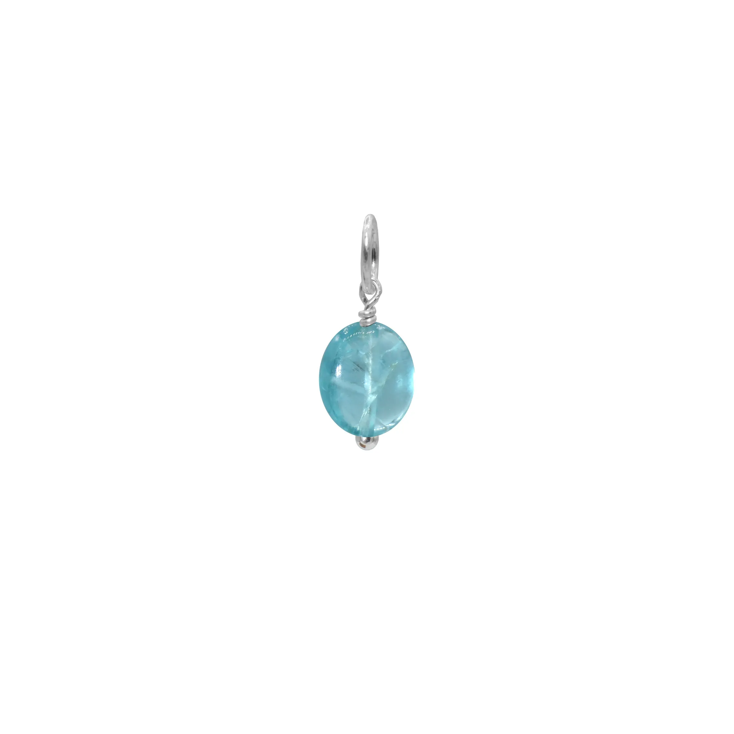 Gemstone Charm (Oval)