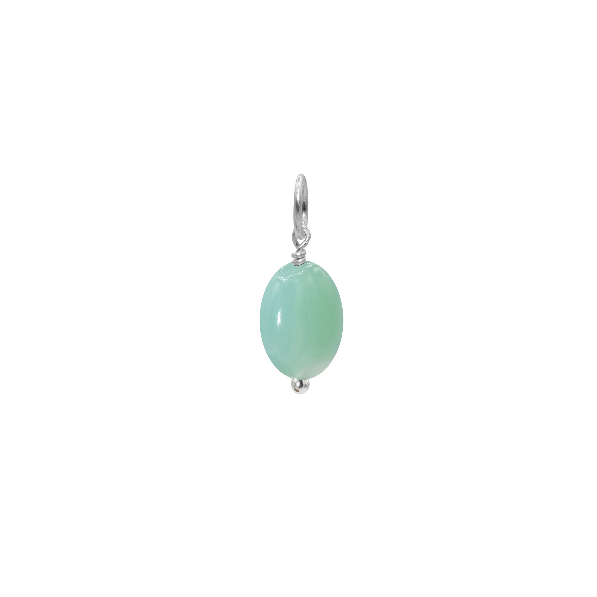 Gemstone Charm (Oval)
