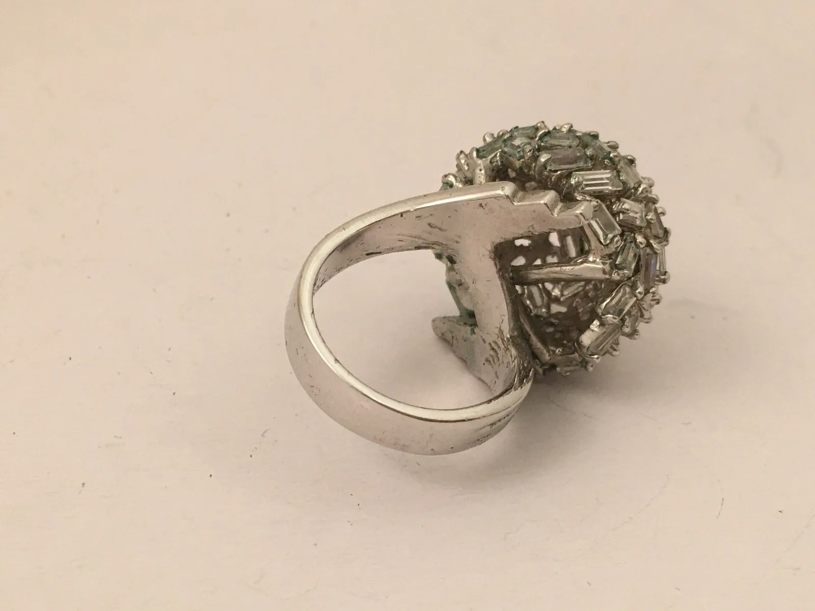 Glamorous Big and Bold Cocktail Ring Vintage Jewelry