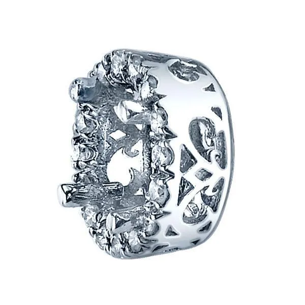 Halo Studs with Rubies