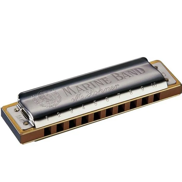 Hohner 1896BX-D Marine Band 1896 Classic Harmonica In D Key