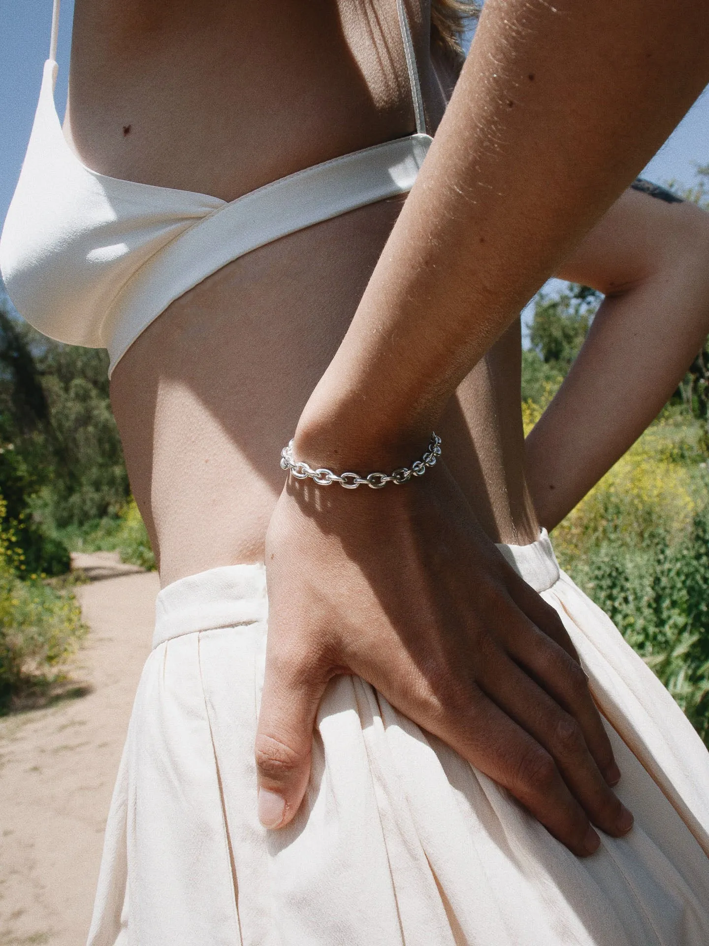 ID Box Lock Cable Bracelet