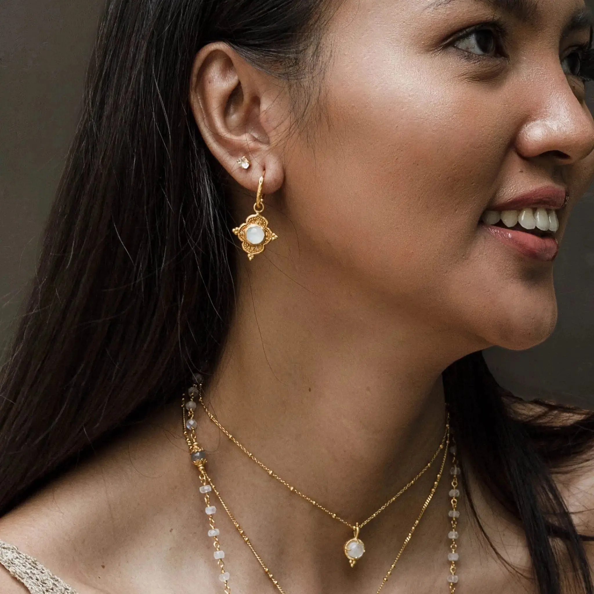 Into The Light • Hoop Earrings