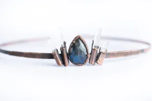 Labradorite crown | Crystal tiara | Labradorite tiara
