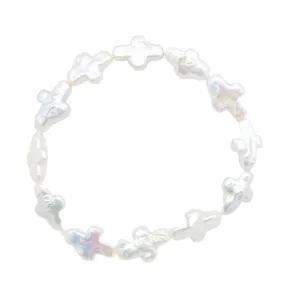 Little Cross Stretch Bracelet