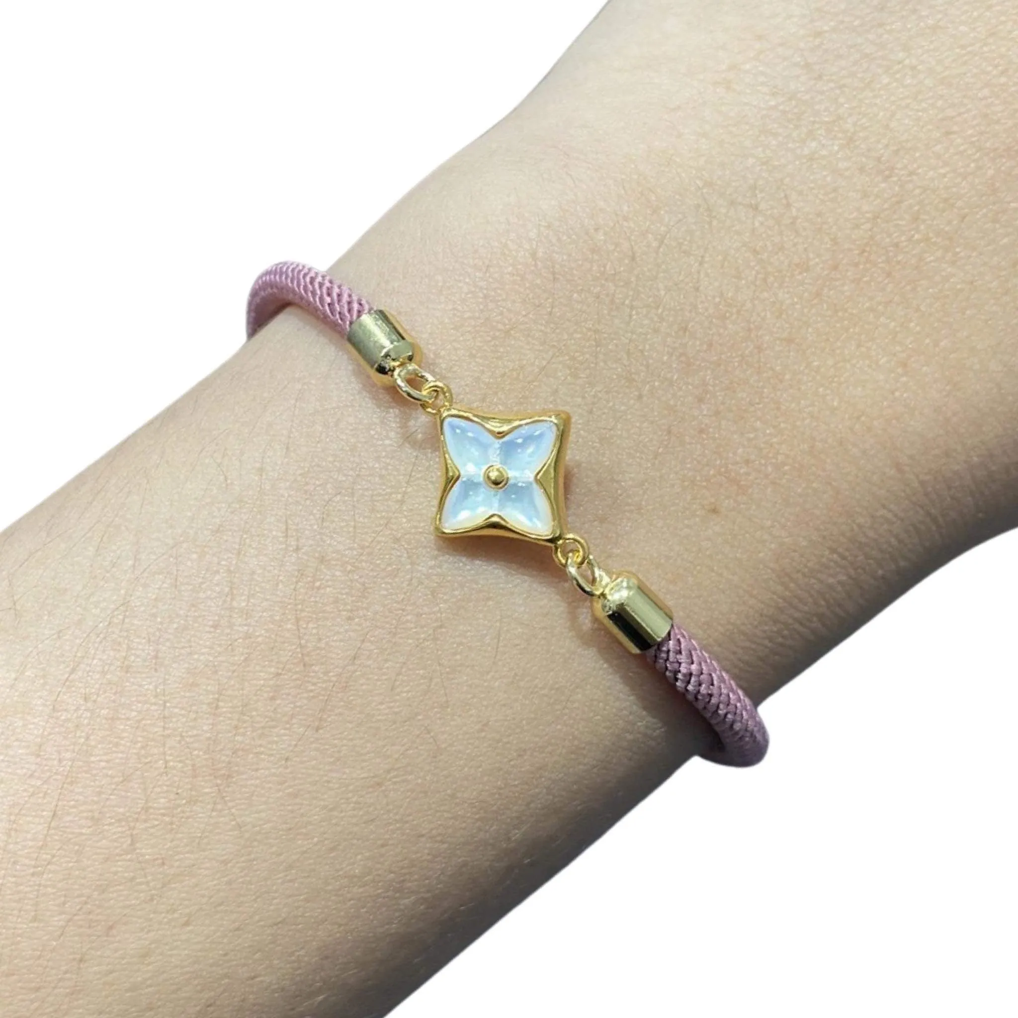 #LoveLVNA | 18kt Mother of Pearl Center Adjustable String Bracelet (FREE ₱10,000 worth of LVNA GC)