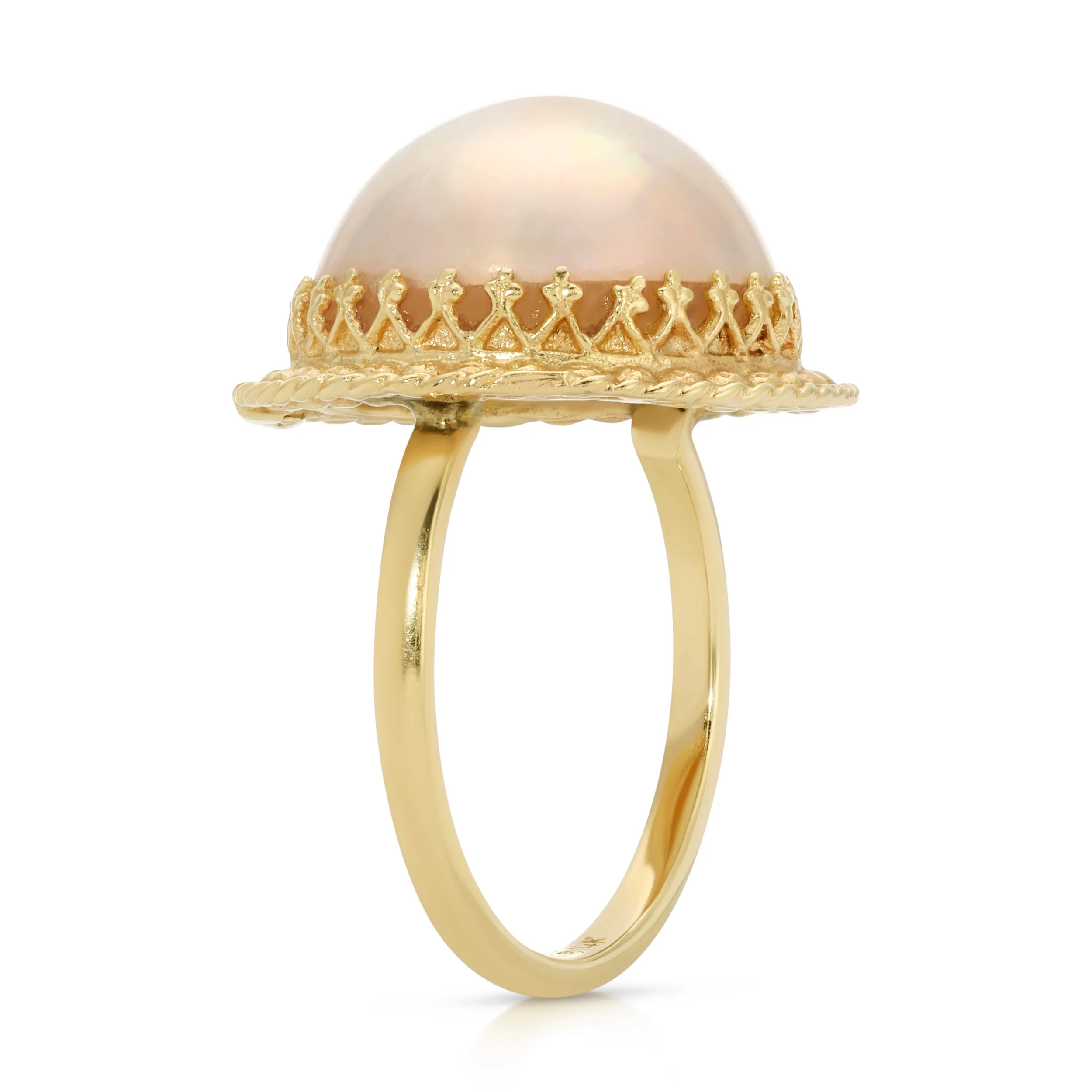Mabe Pearl Cocktail Ring