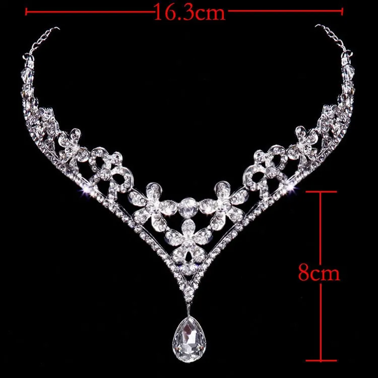 New Fashion Baroque Luxury Crystal AB Bridal Crown Tiara Light Gold Color Diadem Tiaras for Women Bride Wedding Hair Accessories